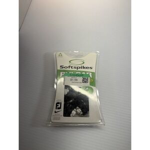 Pulsar Softspikes Golf Cleats Fast Twist One Set 18 Count Black White Tour Lock